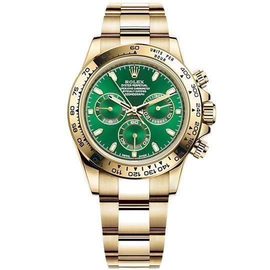 rolex cosmograph daytona green dial