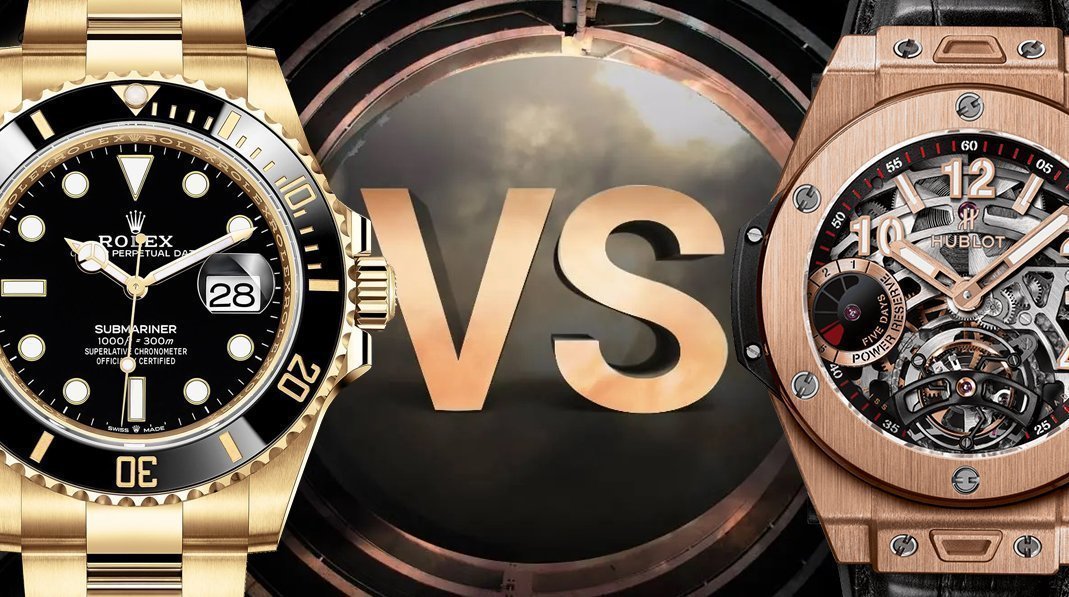 Сравниваем часы от брендов Rolex и Hublot – в чем разница?