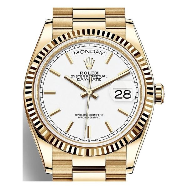 Rolex Day-Date Yellow Gold 36mm 128238-0081