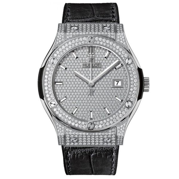 Hublot Classic Fusion Titanium Full Pave 42mm 565.NX.9010.LR.1704