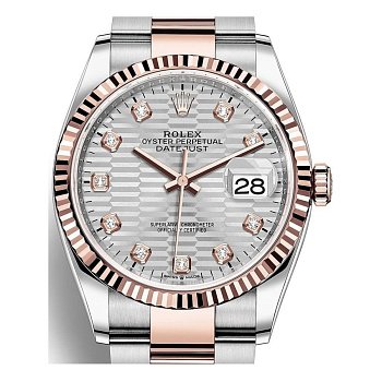 Rolex Datejust Lady Steel Rose Gold 36mm 126231-0040