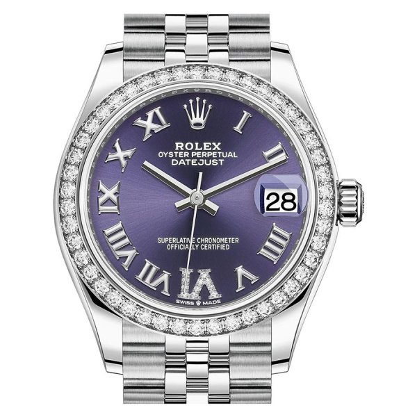 Rolex Datejust Lady Steel White Gold 31mm 278384RBR-0030