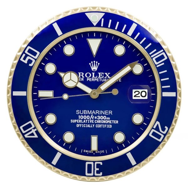 rolex gmt wall clock