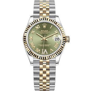 Rolex  Datejust 31 Yellow Rolesor Fluted Jubilee  278273-0016