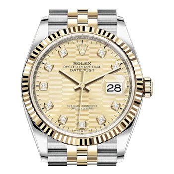 Rolex Datejust Lady Steel Yellow Gold 36mm 126233-0045