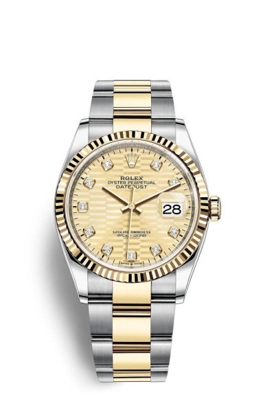 Rolex Datejust Lady Steel Yellow Gold 36mm 126233-0046