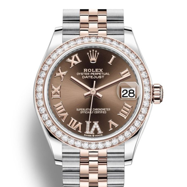 Rolex Datejust Lady Steel Rose Gold 31mm 278381RBR-0006