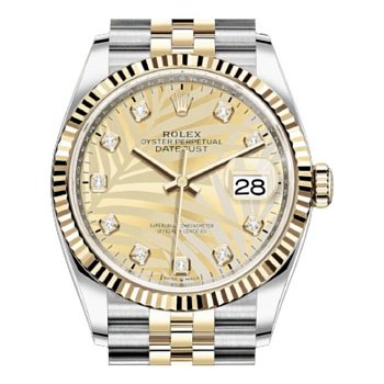 Rolex Datejust Lady Steel Yellow Gold 36mm 126233-0043