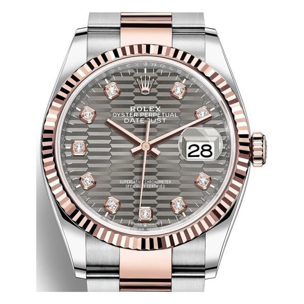Rolex Datejust Lady Steel Rose Gold 36mm 126231-0042