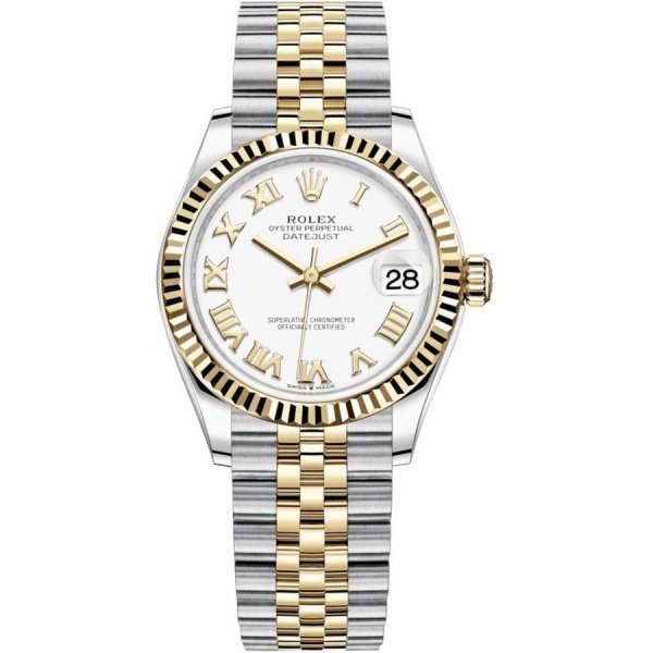 Rolex  Datejust 31 Yellow Rolesor Fluted Jubilee  278273-0002