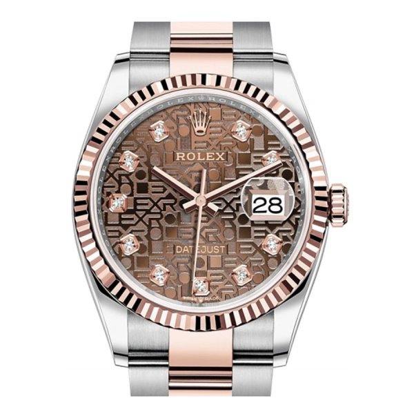 Rolex Datejust Lady Steel Rose Gold 36mm 126231-0024