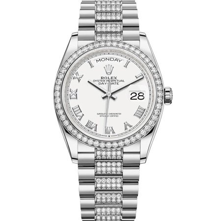 Rolex  Day-Date 36 White Gold  128349rbr-0026