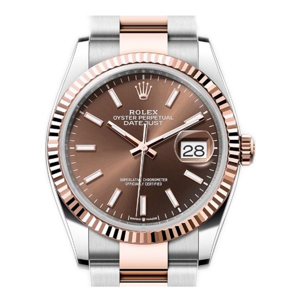Rolex Datejust Lady Steel Rose Gold 36mm 126231-0044
