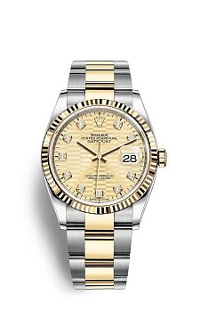 Rolex Datejust Lady Steel Yellow Gold 36mm 126233-0046
