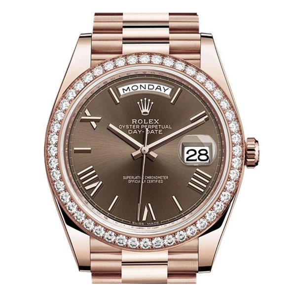 Rolex Day-Date Rose Gold 40mm 228345RBR-0009