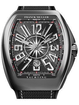 Franck Muller Vanguard Yachting 45 mm Date Steel V 45 SC DT YACHT NR