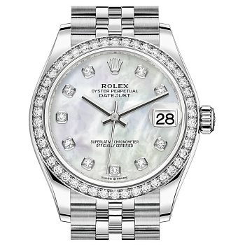 Rolex Datejust Lady Steel White Gold 31mm 278384RBR-0008