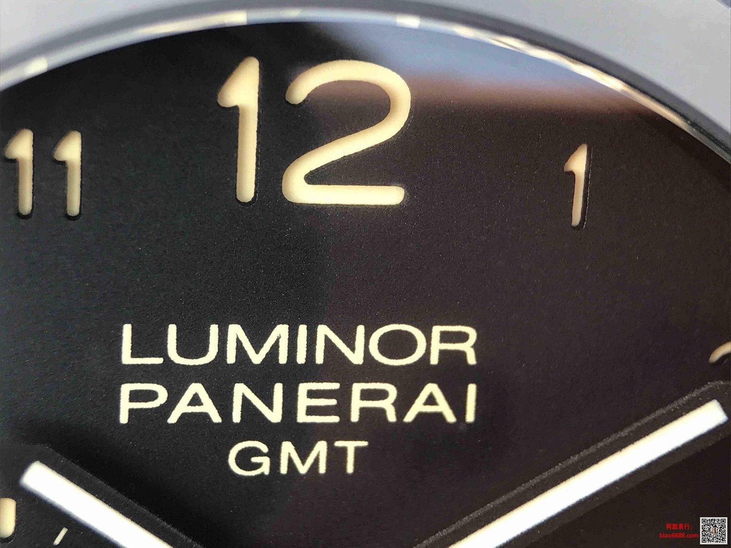 Panerai Luminor 1950 3 Days Tuttonero Gmt Ceramic Mens Watch Pam00438