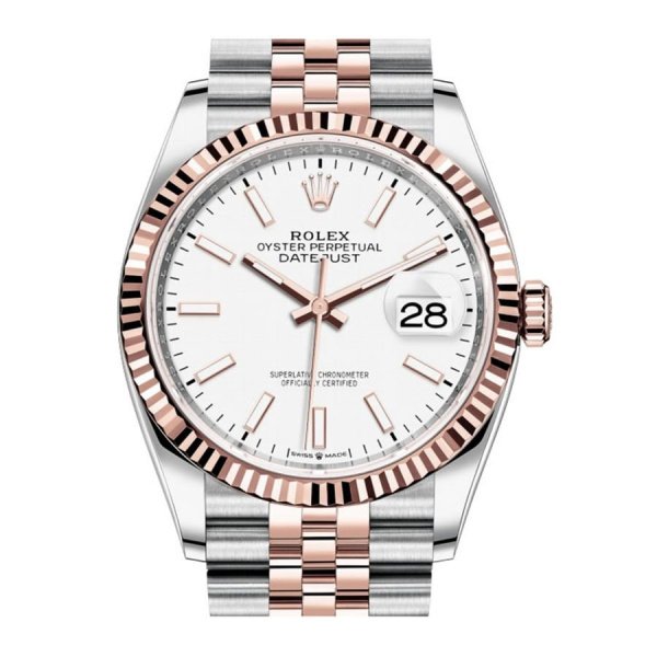 Rolex Datejust Lady Steel Rose Gold 36mm M126231-0017 35136