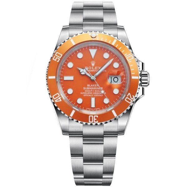 Rolex Blaken Submariner Date 116610LN Blaken Orange