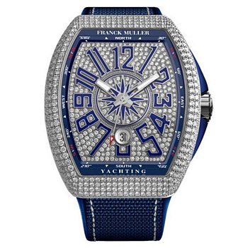 Franck Muller VANGUARD V 45 SC DT YACHT D CD (BL)