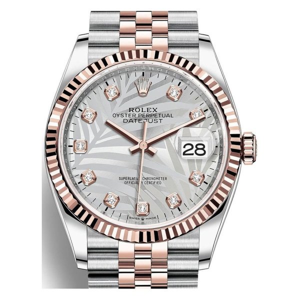 Rolex Datejust Lady Steel Rose Gold 36mm 126231-0037