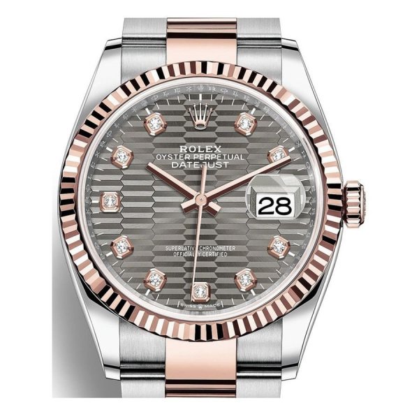 Rolex Datejust Lady Steel Rose Gold 36mm 126231-0042