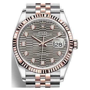 Rolex Datejust Lady Steel Rose Gold 36mm 126231-0041
