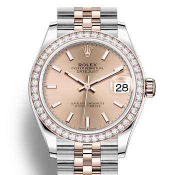 Rolex Datejust Lady Steel Rose Gold 31mm 278381RBR-0010