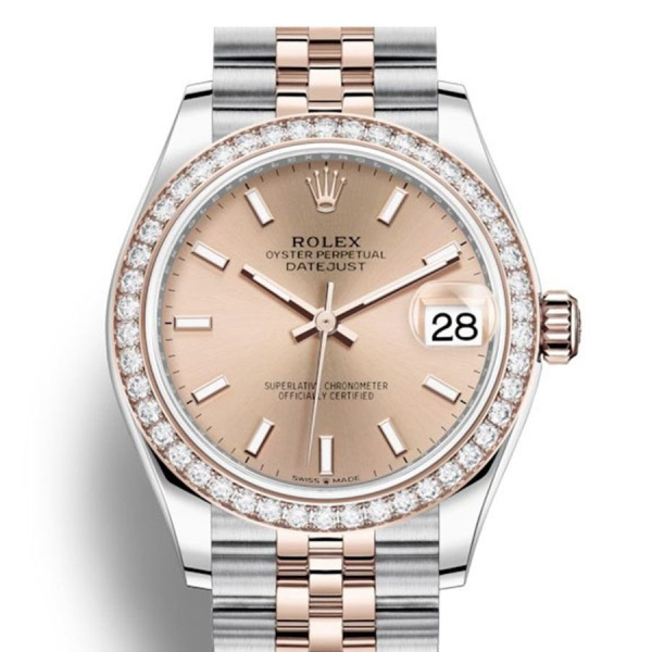 Rolex Datejust Lady Steel Rose Gold 31mm 278381RBR-0010