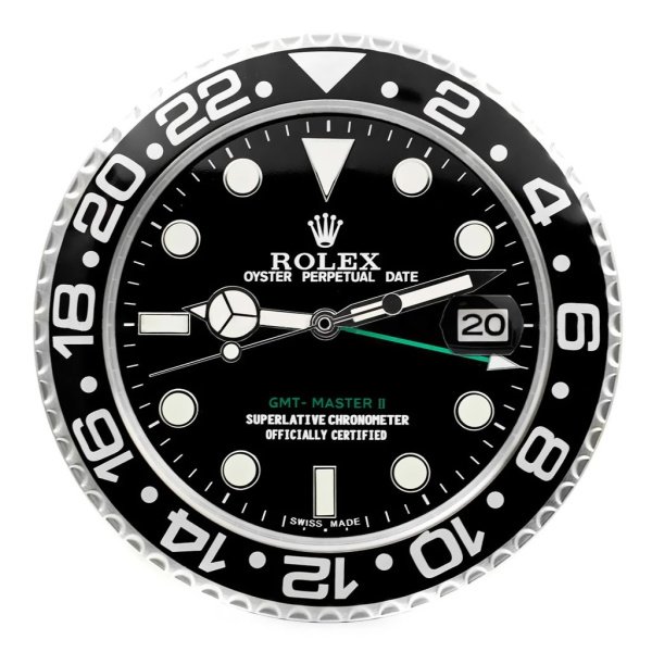 rolex gmt wall clock