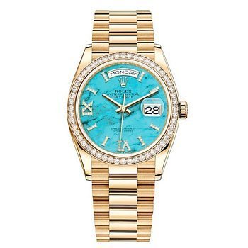 Rolex Day-Date Ladies Turquoise 128348RBR