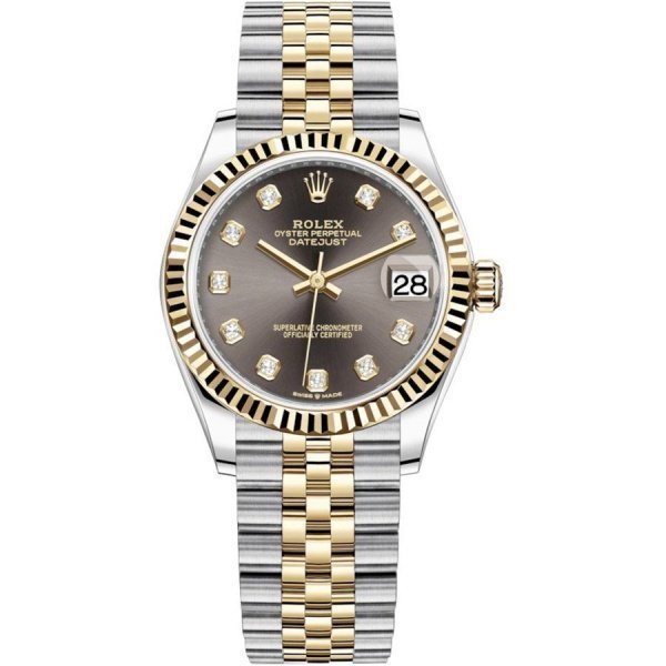 Rolex  Datejust 31 Yellow Rolesor Fluted Jubilee  278273-0022