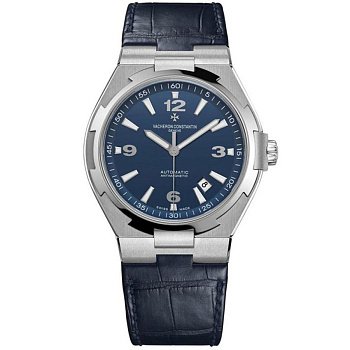 Vacheron Constantin Overseas Simple Date Steel Blue 2015 47040/000A-9008