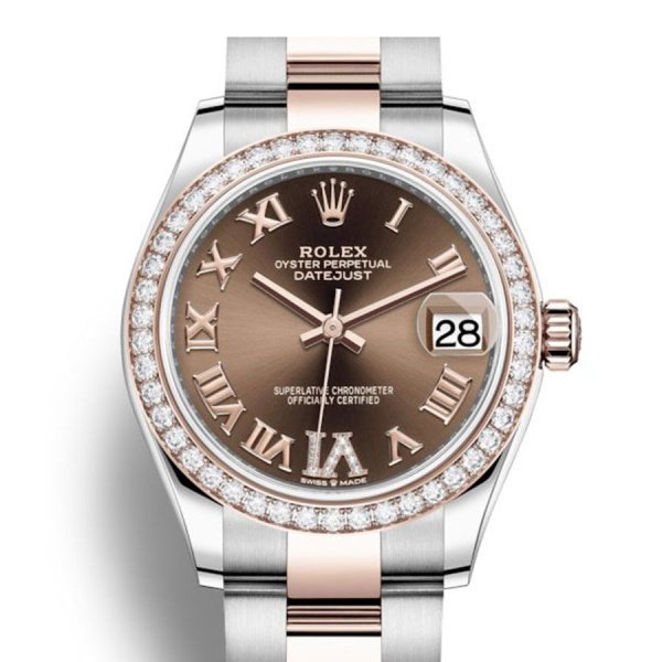 Rolex Datejust Lady Steel Rose Gold 31mm 278381RBR-0005