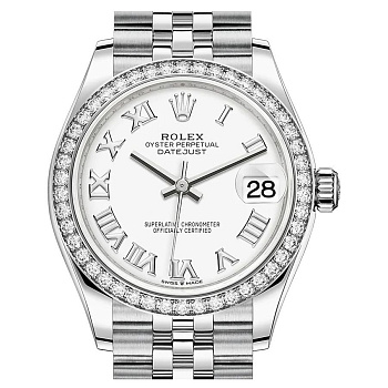 Rolex Datejust Lady Steel White Gold 31mm 278384RBR-0014