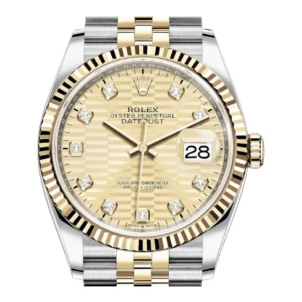 Rolex Datejust Lady Steel Yellow Gold 36mm 126233-0045