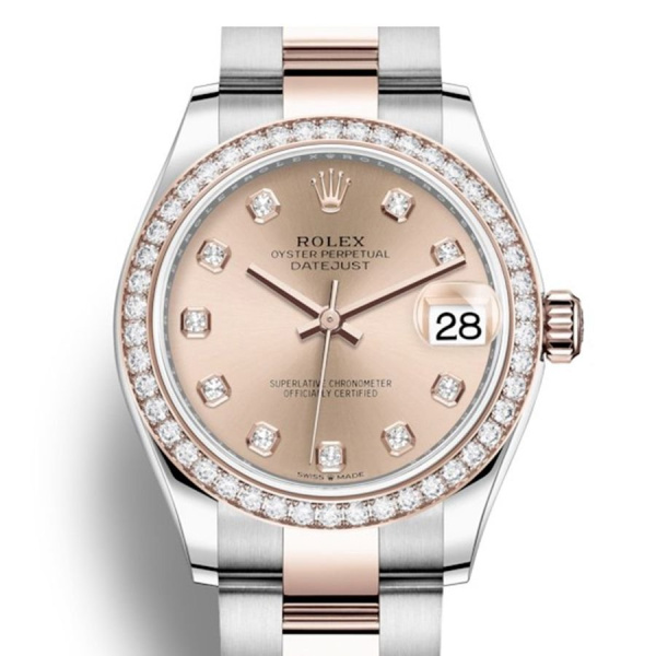 Rolex Datejust Lady Steel Rose Gold 31mm 278381RBR-0023