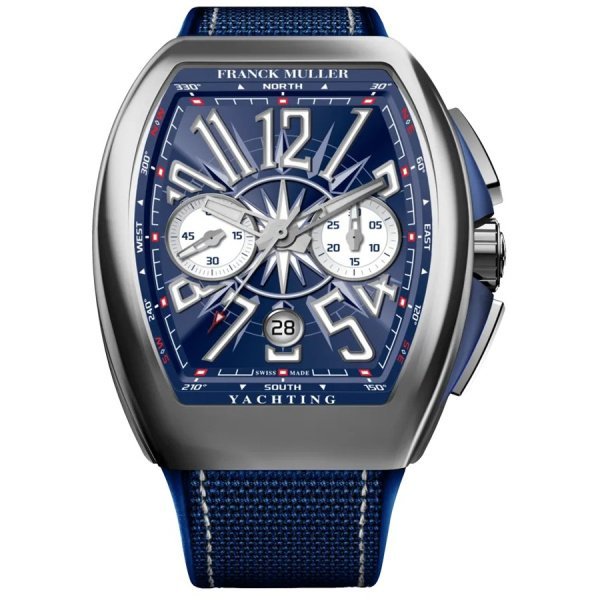 Franck Muller  Vanguard Yachting Crazy Hours  V 45 CH YACHT (BL)