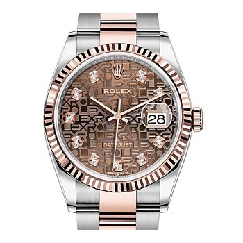 Rolex Datejust Lady Steel Rose Gold 36mm M126231-0026 36845