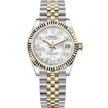 Rolex  Datejust 31 Yellow Rolesor Fluted Jubilee  278273-0028