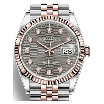 Rolex Datejust Lady Steel Rose Gold 36mm 126231-0041