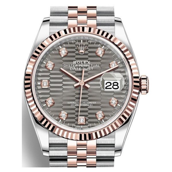 Rolex Datejust Lady Steel Rose Gold 36mm 126231-0041