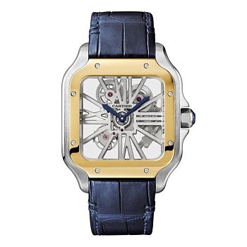 Cartier Santos De Cartier Skeleton Large WHSA0012