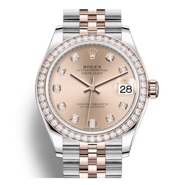 Rolex Datejust Lady Steel Rose Gold 31mm 278381RBR-0024