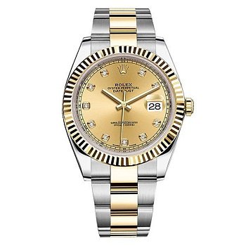 Rolex Datejust 41 ivory diamond dial 116333