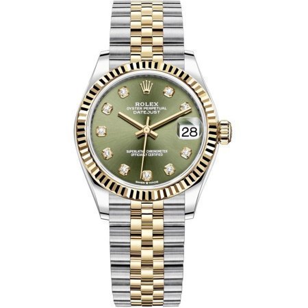 Rolex  Datejust 31 Yellow Rolesor Fluted Jubilee  278273-0030