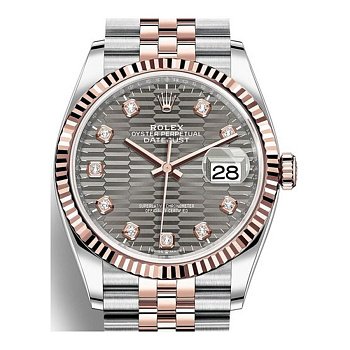 Rolex Datejust Lady Steel Rose Gold 36mm 126231-0041