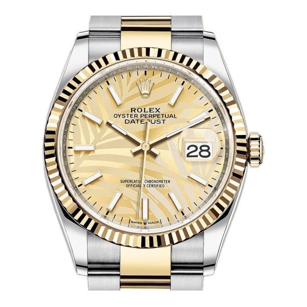 Rolex Datejust Lady Steel Yellow Gold 36mm M126233-0038